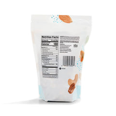 Resealable bag of 365 by Whole Foods Market mixed nuts, perfect for portion control and sharing