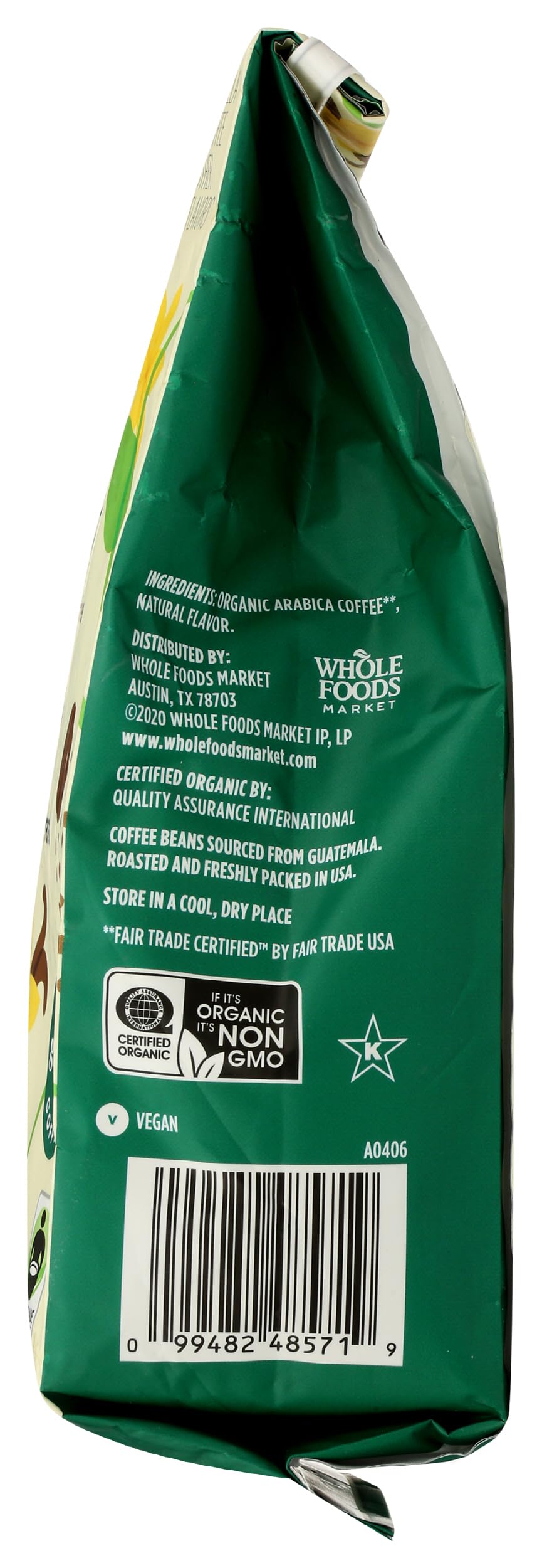 365 by Whole Foods Market Shade-grown Ground Coffee flavor profile for a smoother cup