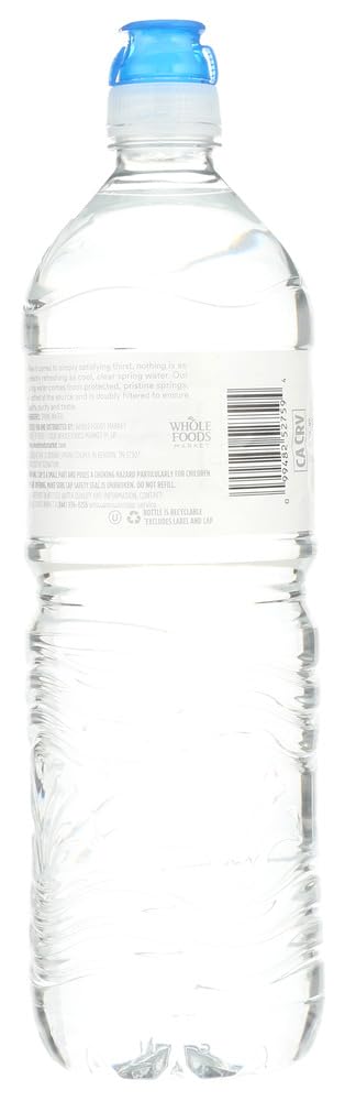 Sport cap design on 365 water bottle for easy one-handed use