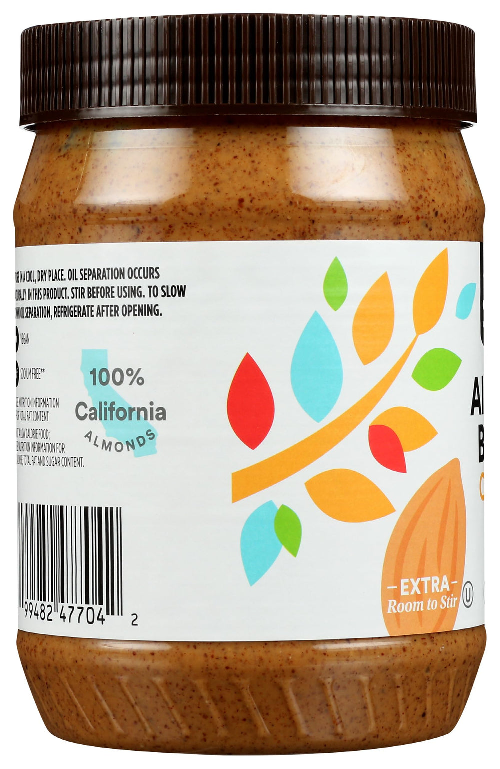 365 by Whole Foods Market almond butter spread on toast for breakfast