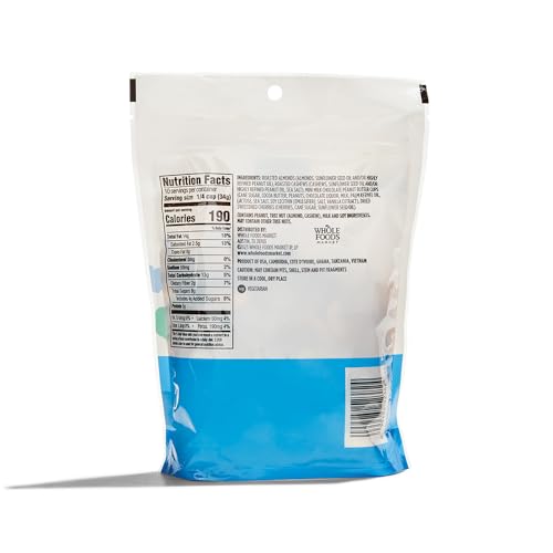 365 by Whole Foods Market Trail Mix protein-boost snack, satisfying crunch between tasks