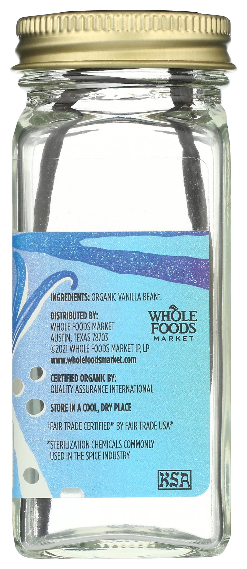 365 by Whole Foods Market vanilla bean seeds for intense flavor.