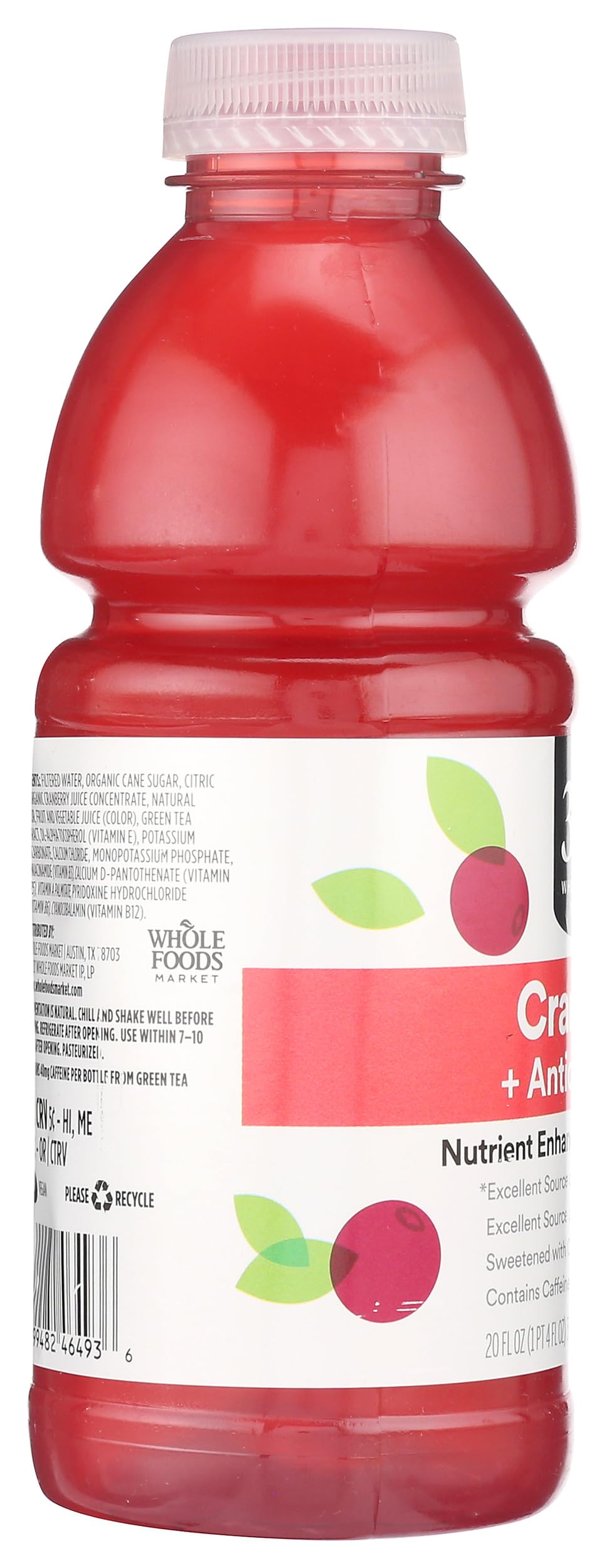 Vitamin A and E in 365 water offer a light nutrient boost