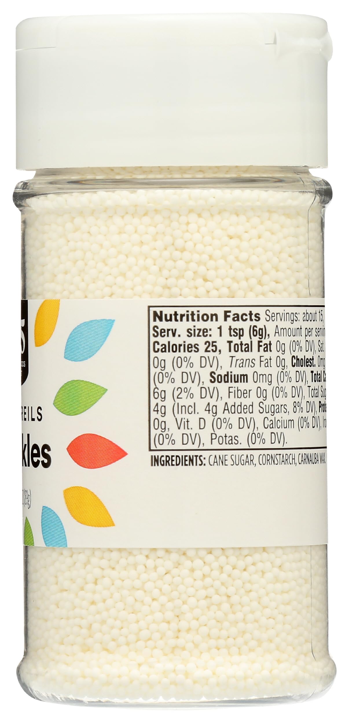 365 by Whole Foods Market white nonpareils as a versatile dessert garnish idea