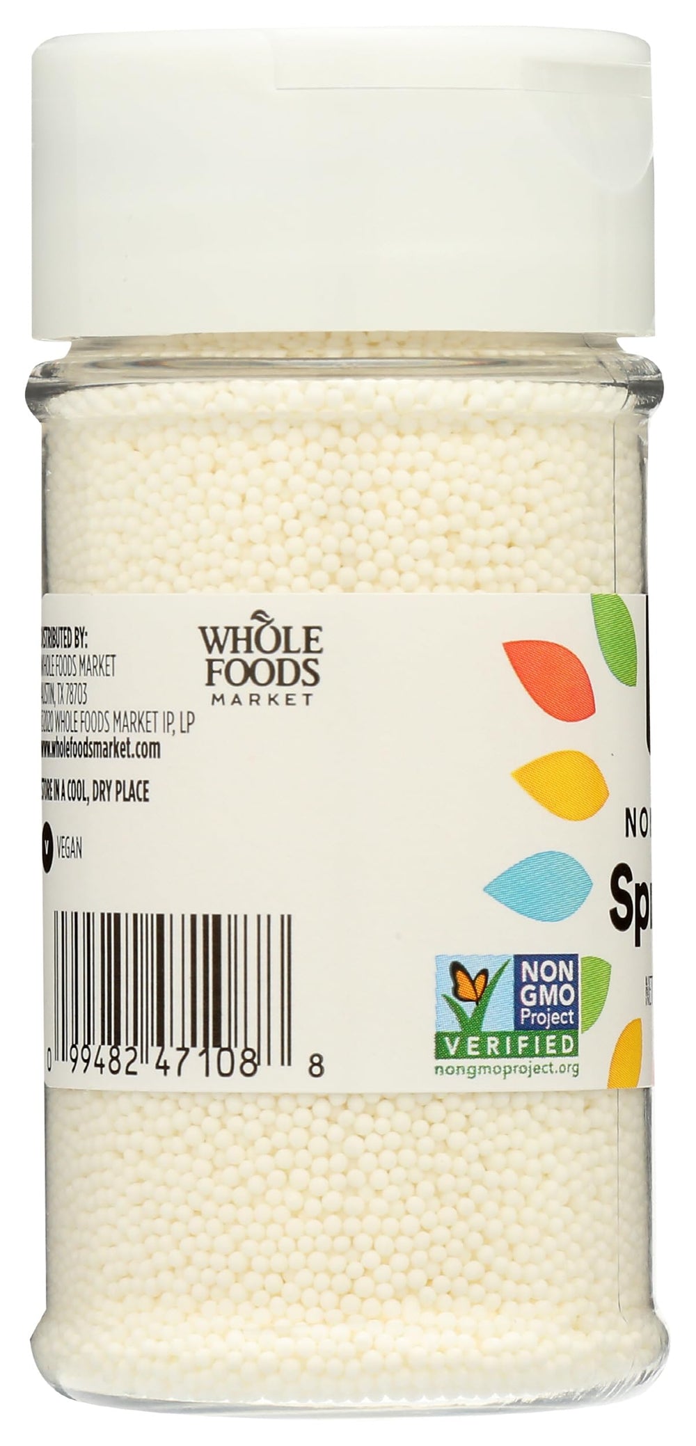 365 by Whole Foods Market white nonpareils on cupcakes for festive flair