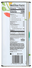 365 by Whole Foods EVOO pour ready for quick, healthy meals.