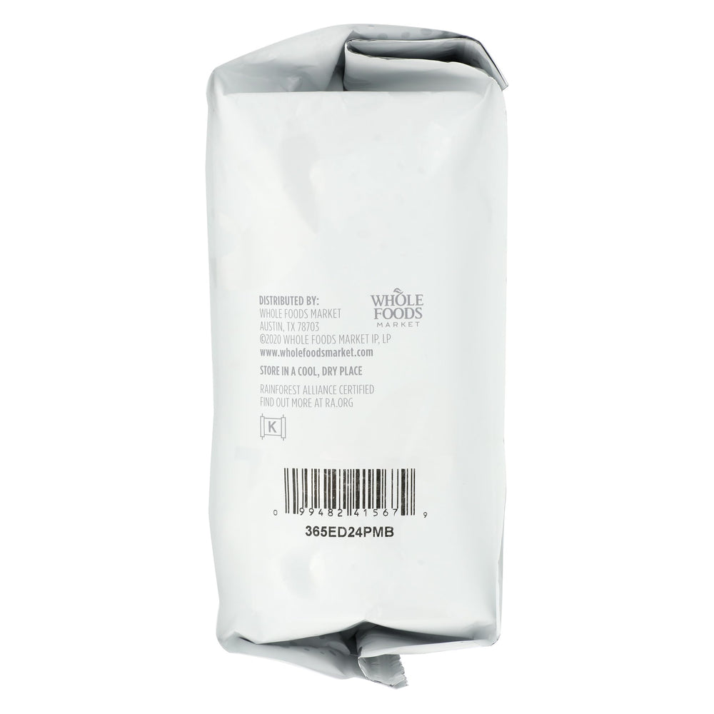 365 by Whole Foods Morning Buzz steaming mug captures inviting aroma and quick energy.