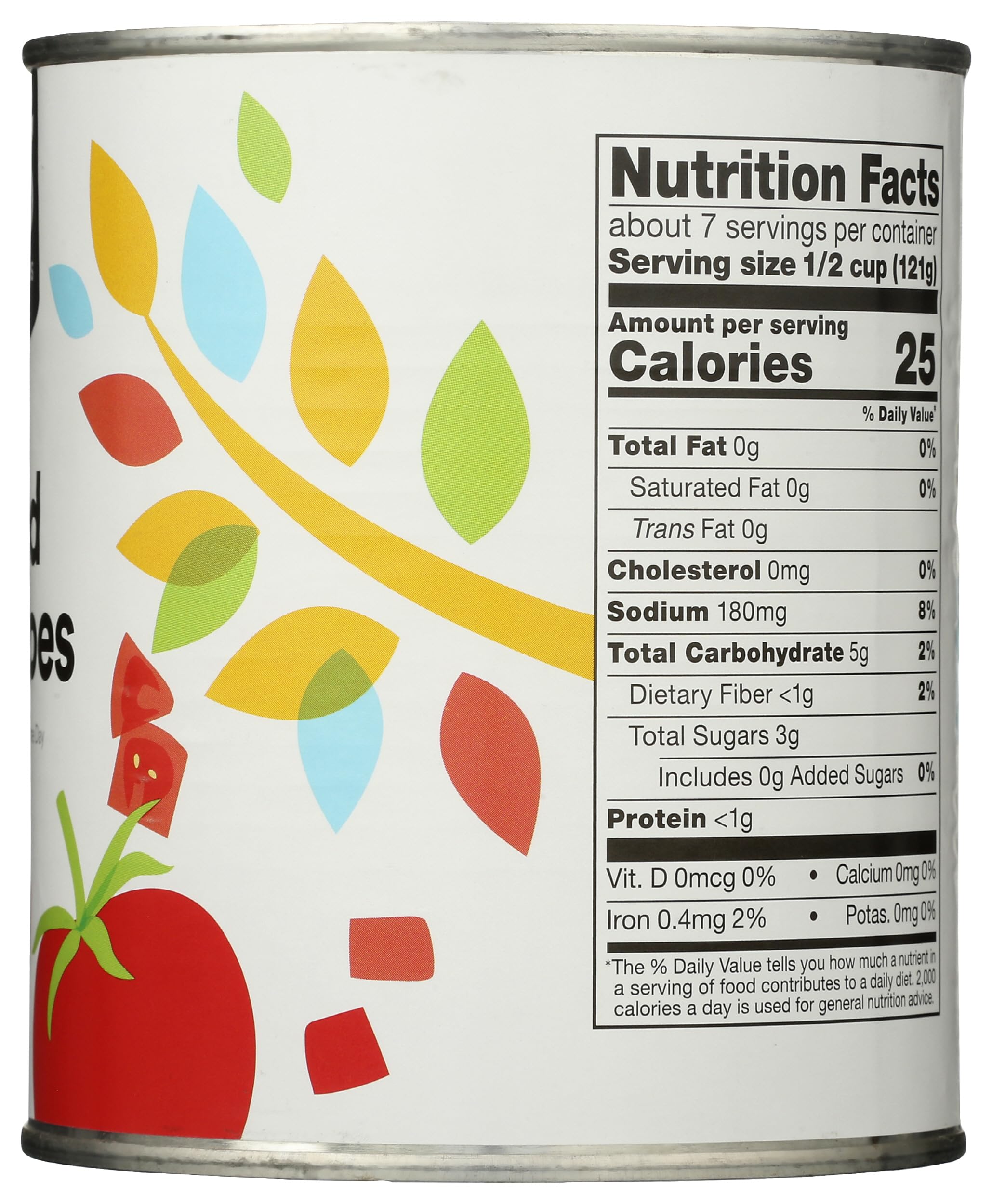 365 by Whole Foods Market diced tomatoes with no artificial preservatives