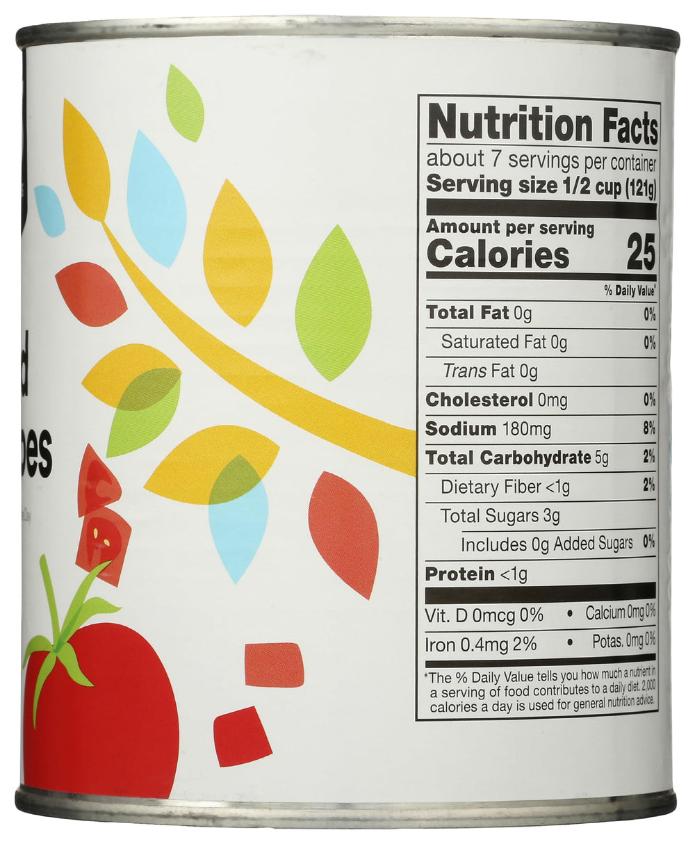 365 by Whole Foods Market diced tomatoes with no artificial preservatives