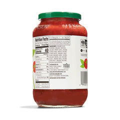 365 by Whole Foods Market organic marinara ingredients closeup, highlighting premium components.
