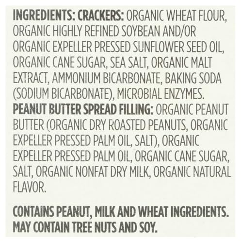 Mini bite-sized crackers with peanut butter center, easy to portion, 365 by Whole Foods