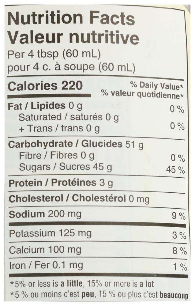 365 by Whole Foods Organic Salted Caramel Sauce label and fair trade symbol.