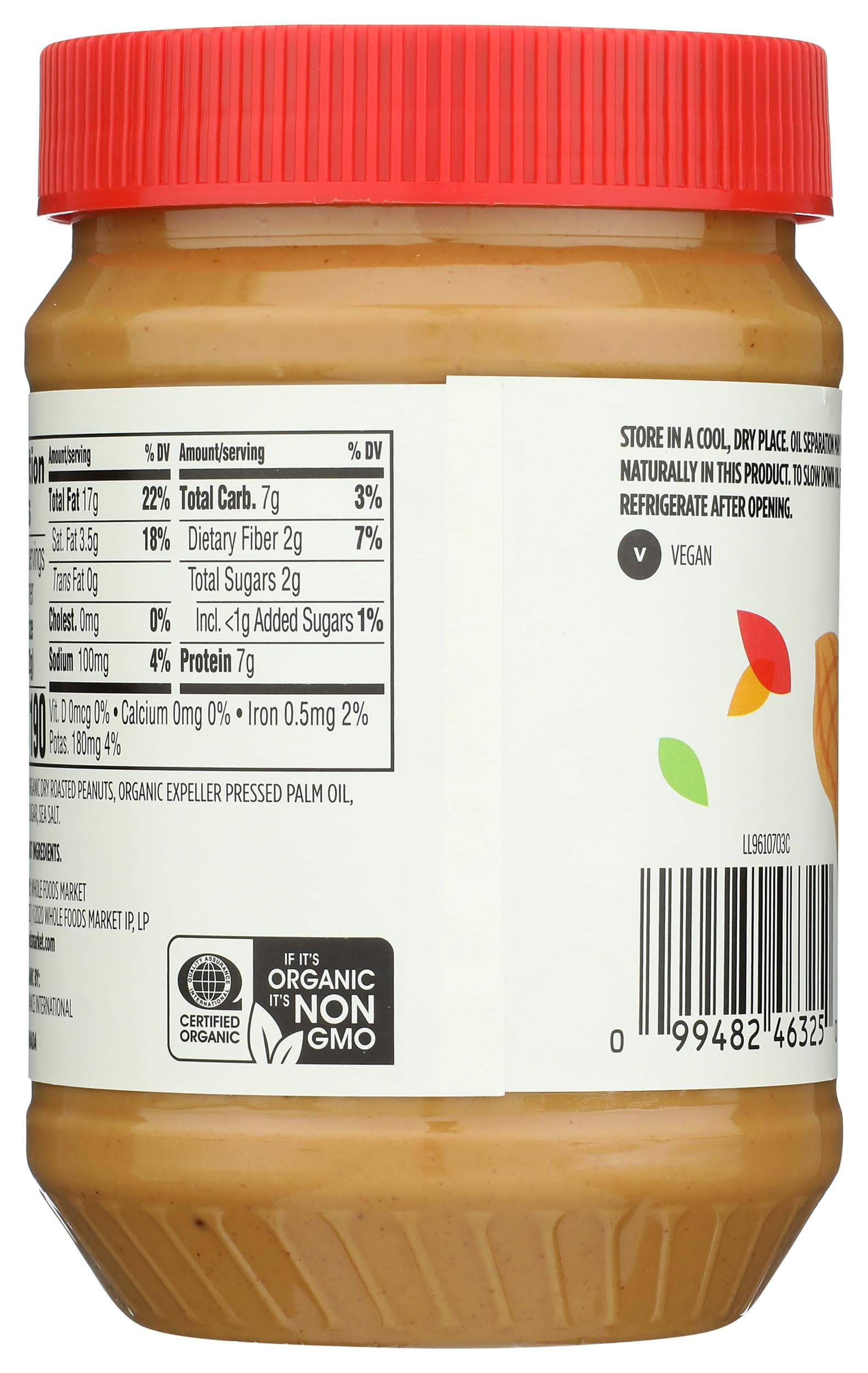 365 by Whole Foods Market premium peanuts, rich nutty flavor and smooth consistency