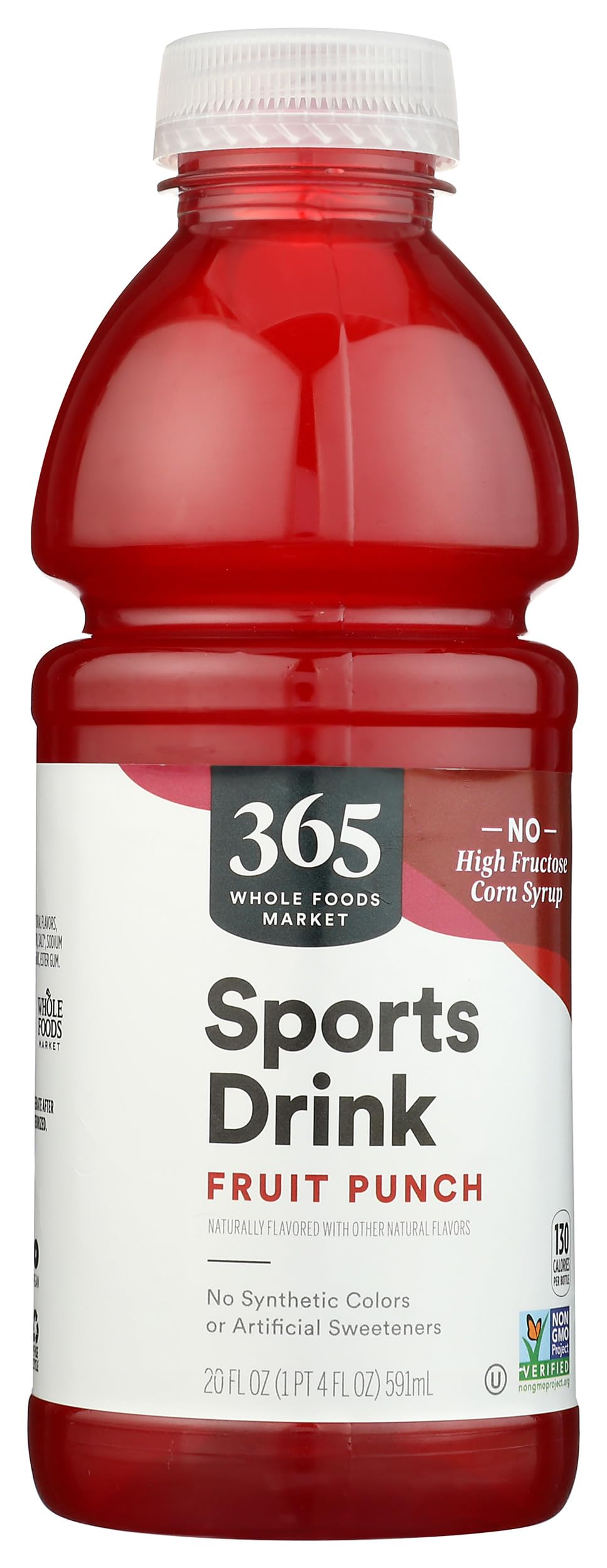 365 by Whole Foods Market Fruit Punch Sports Drink bottle for on-the-go hydration
