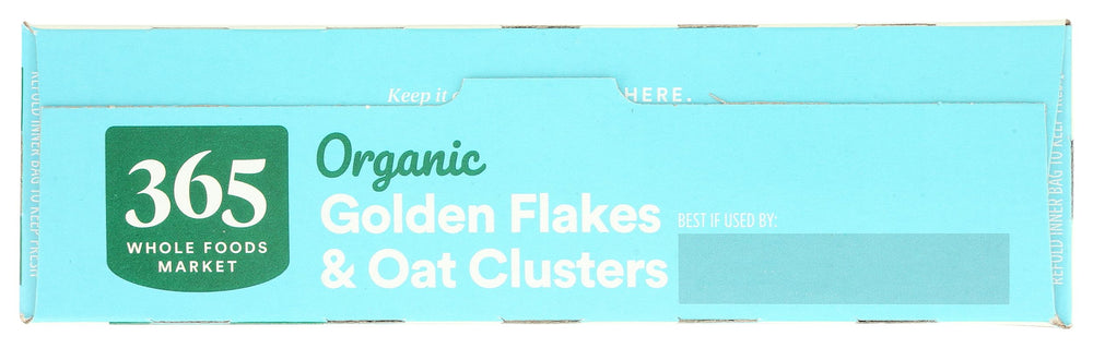 365 packaging shows certified organic ingredients and a transparent list.