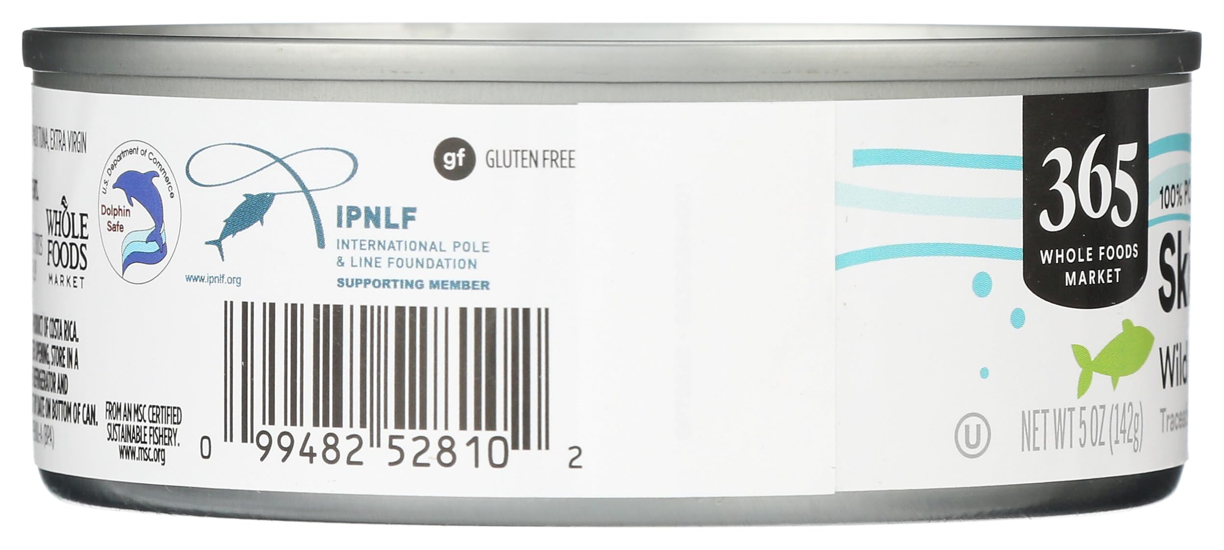 365 sustainably caught skipjack tuna offers omega-3 rich protein for meals.