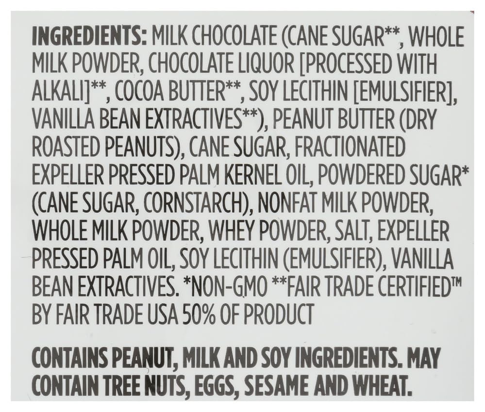 365 Mini Milk Chocolate Peanut Butter Cups on shelf, convenient treat option