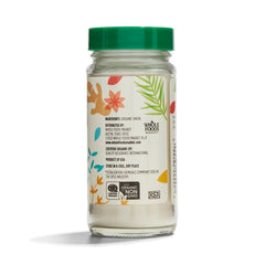 365 by Whole Foods Market organic onion powder packaging close-up non-GMO and kosher certified for trusted seasoning.