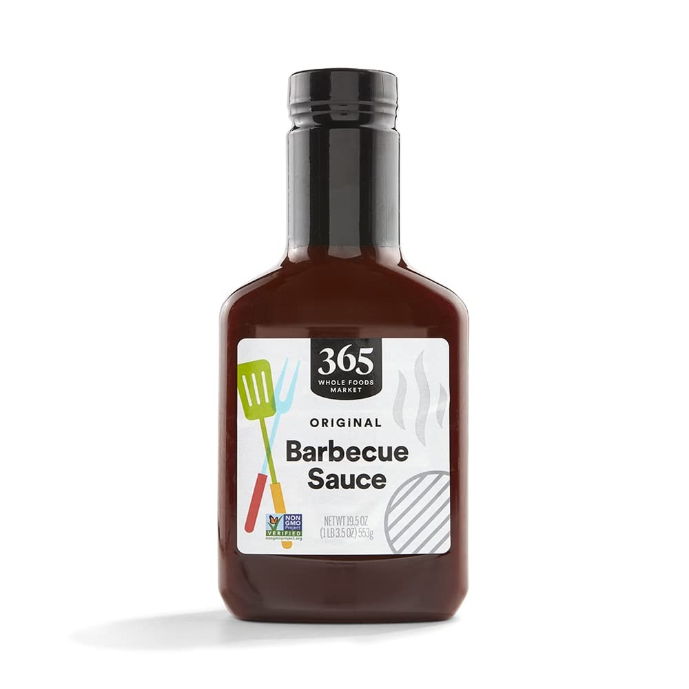 365 by Whole Foods Market Original Barbecue Sauce bottle for grilling flavor