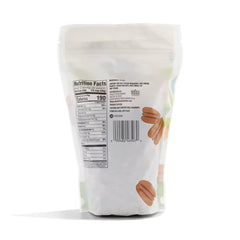 365 Pecan Halves 12oz bag closeup highlights natural texture