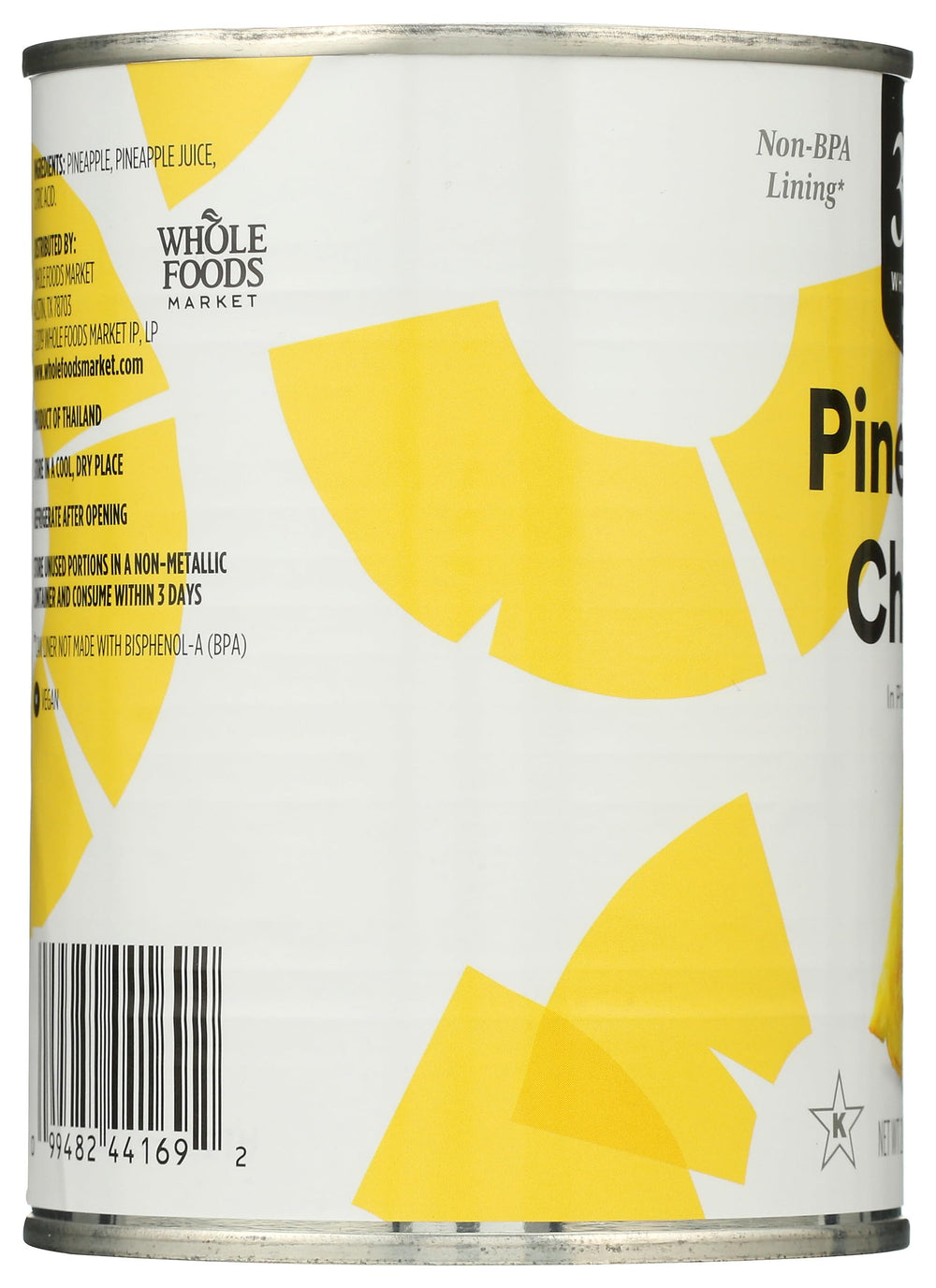 365 Pineapple Chunks serving bowl: bright topping for salads and desserts