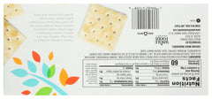 365 Salted Saltine Crackers crumble into soups, enhancing flavor without heaviness.