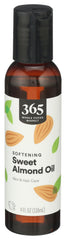 365 by Whole Foods Market almond oil bottle for skin and hair care