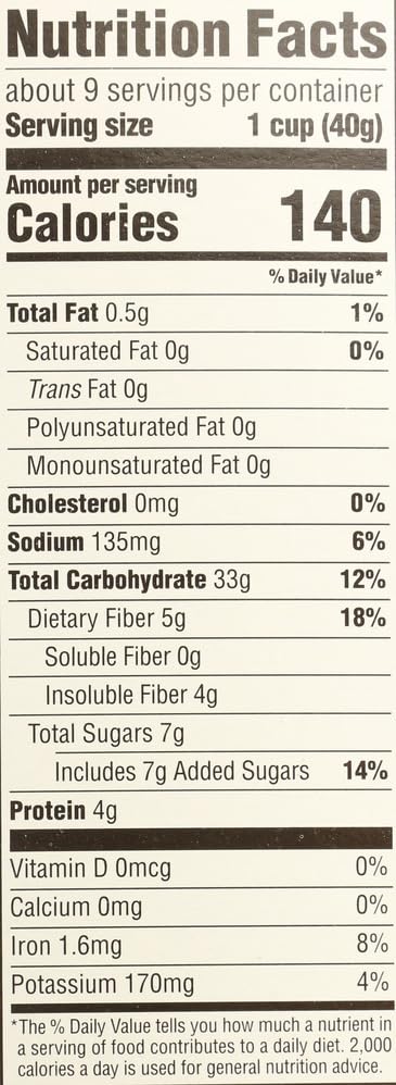 365 by Whole Foods Market 13-ounce box packaging emphasizing no artificial additives