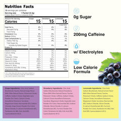 4C Energy Rush Stix Strawberry 18ct refreshing flavor for workouts and study sessions