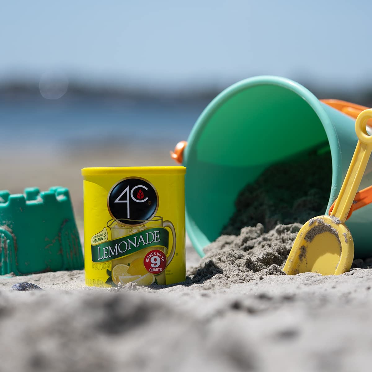 4C Lemonade measuring scoop included for precise mix every time