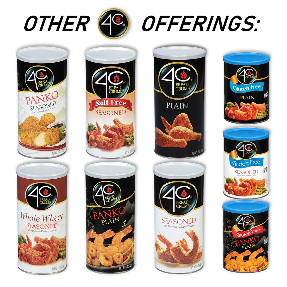 Family-ready meals using 4C Premium Bread Crumbs plain coating