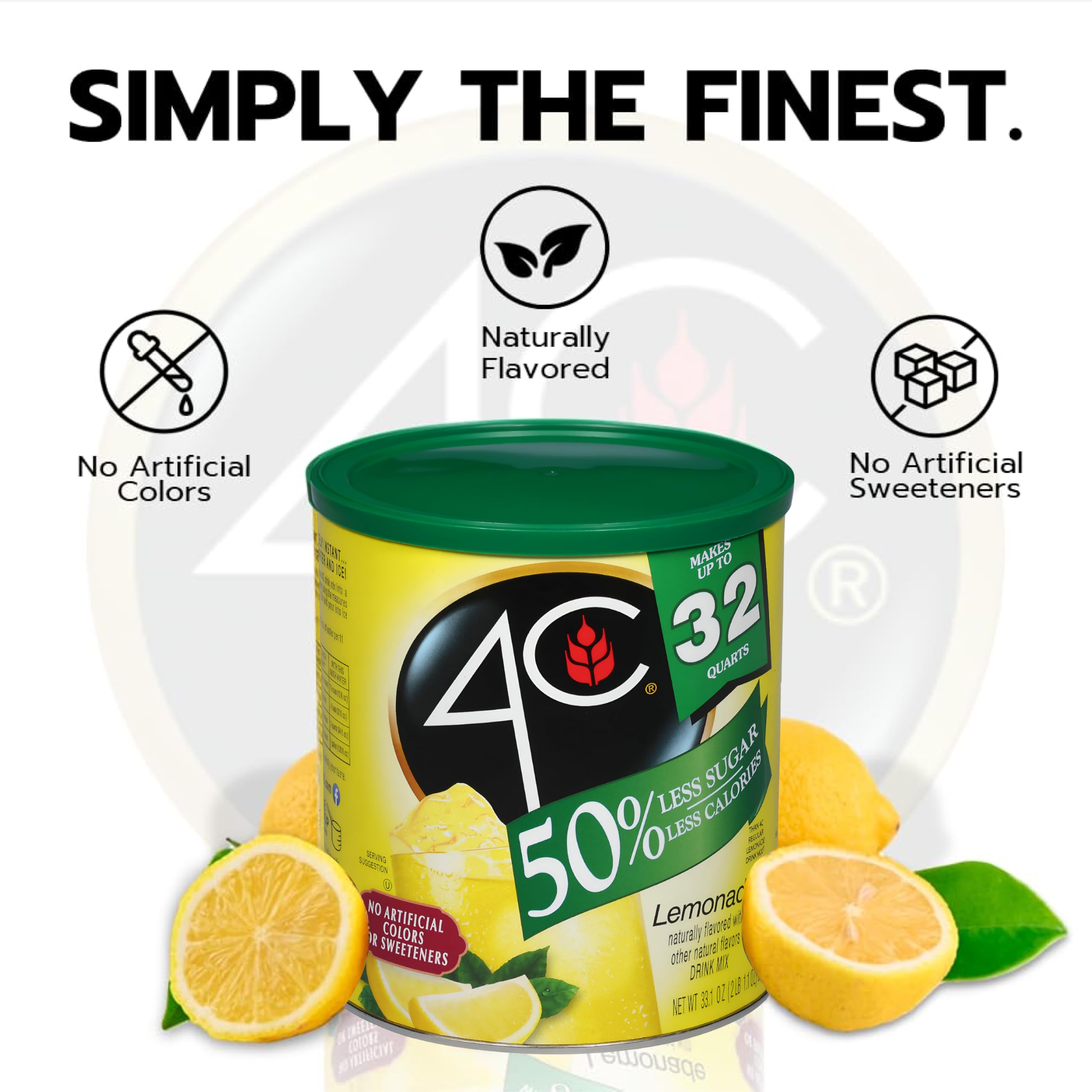 4C family-size canister delivers up to 28 quarts of beverages