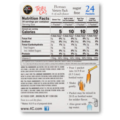 4C singles Stix on-the-go pack for convenient on-the-go water flavoring