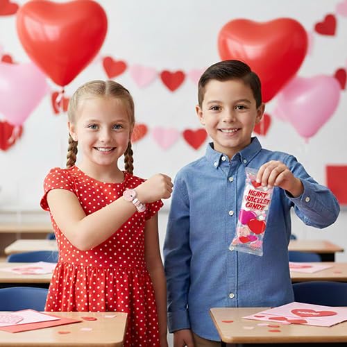 Individually wrapped candy bracelets by 4E's Novelty