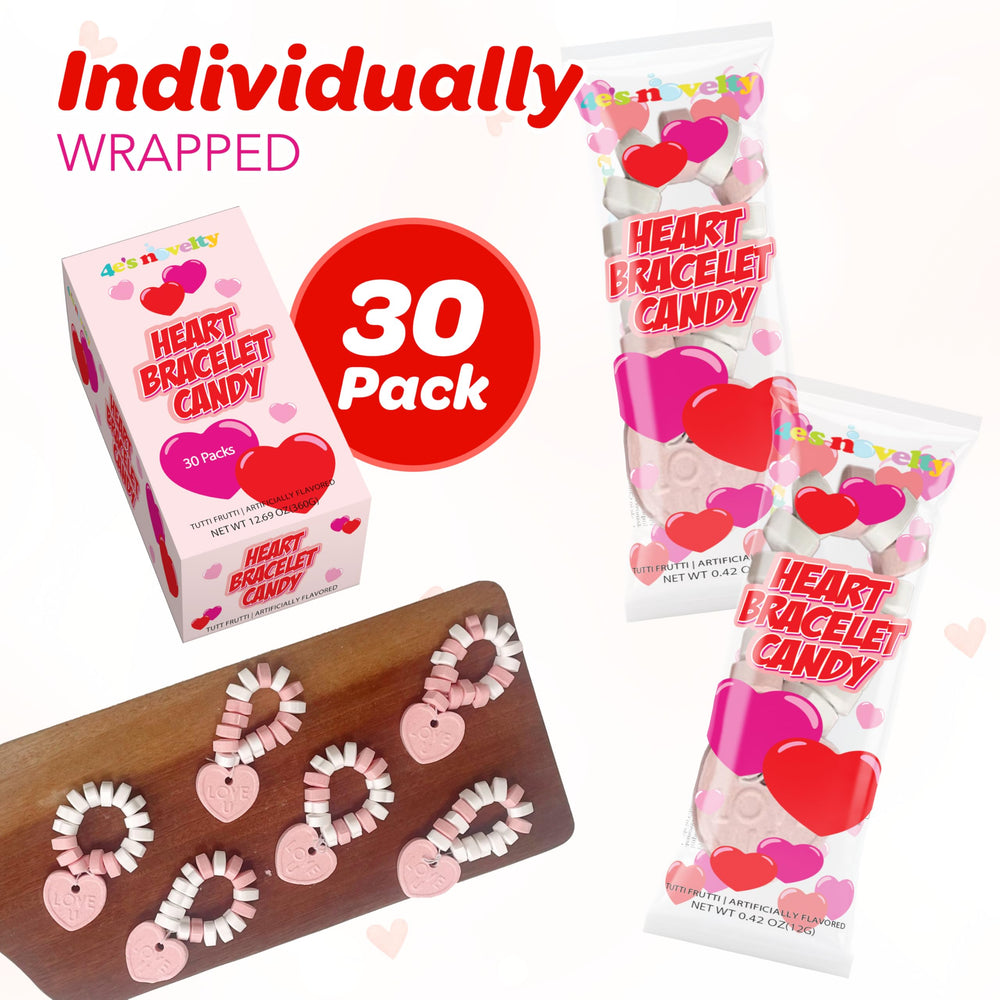 Bulk party favors featuring 4E's Novelty bracelets