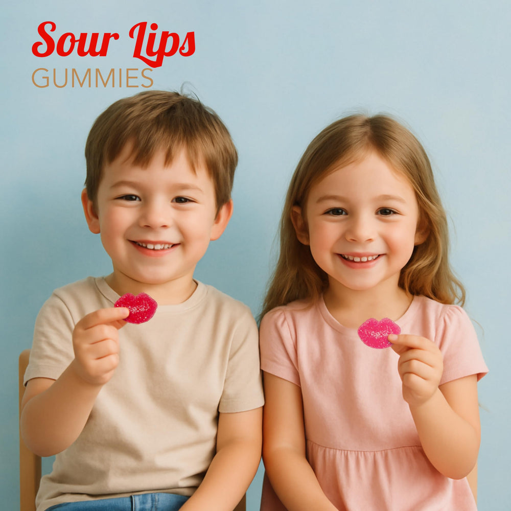 4E's Novelty red and pink lips invite fun for valentines and classroom rewards
