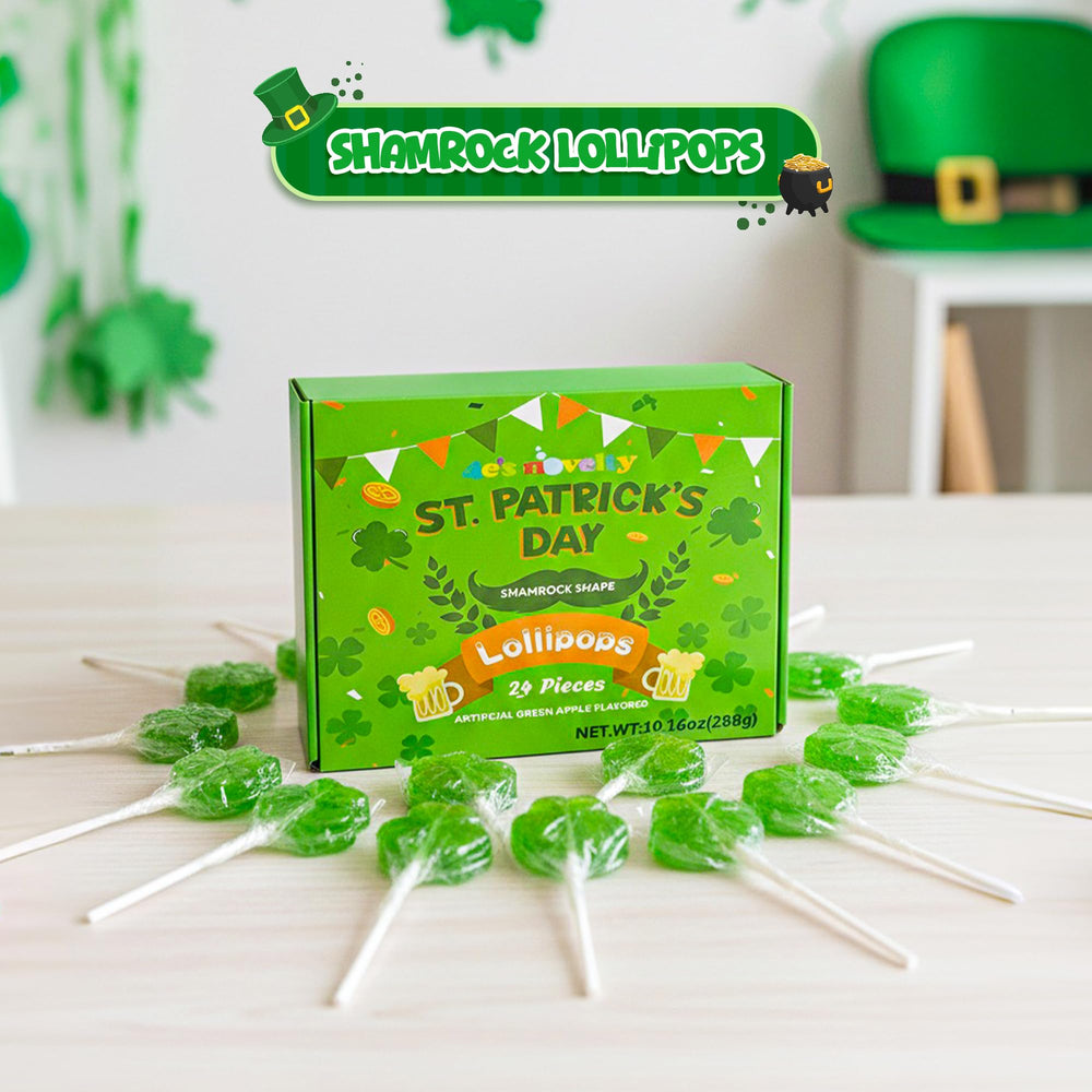 4E's Novelty St. Patrick's Day candy bulk pack for classrooms and office celebrations.