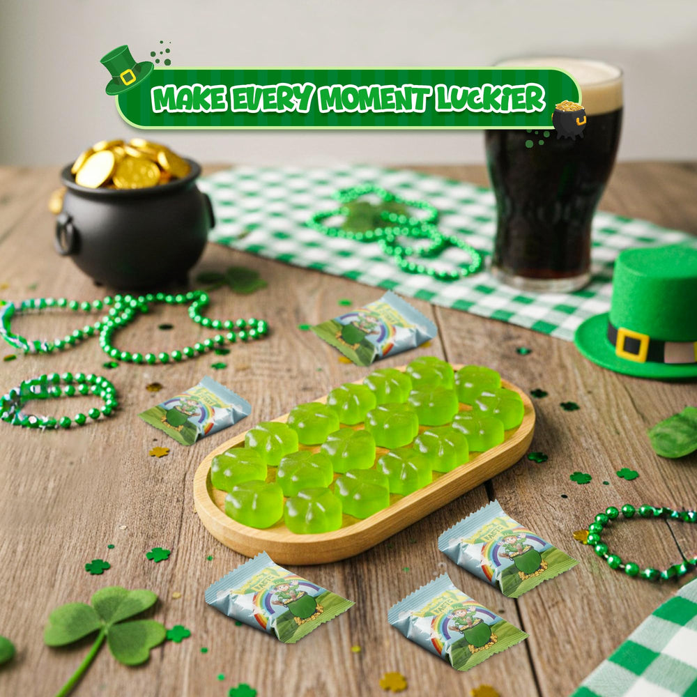 St. Patrick's Day favors from 4E's Novelty, perfect for classrooms and events.