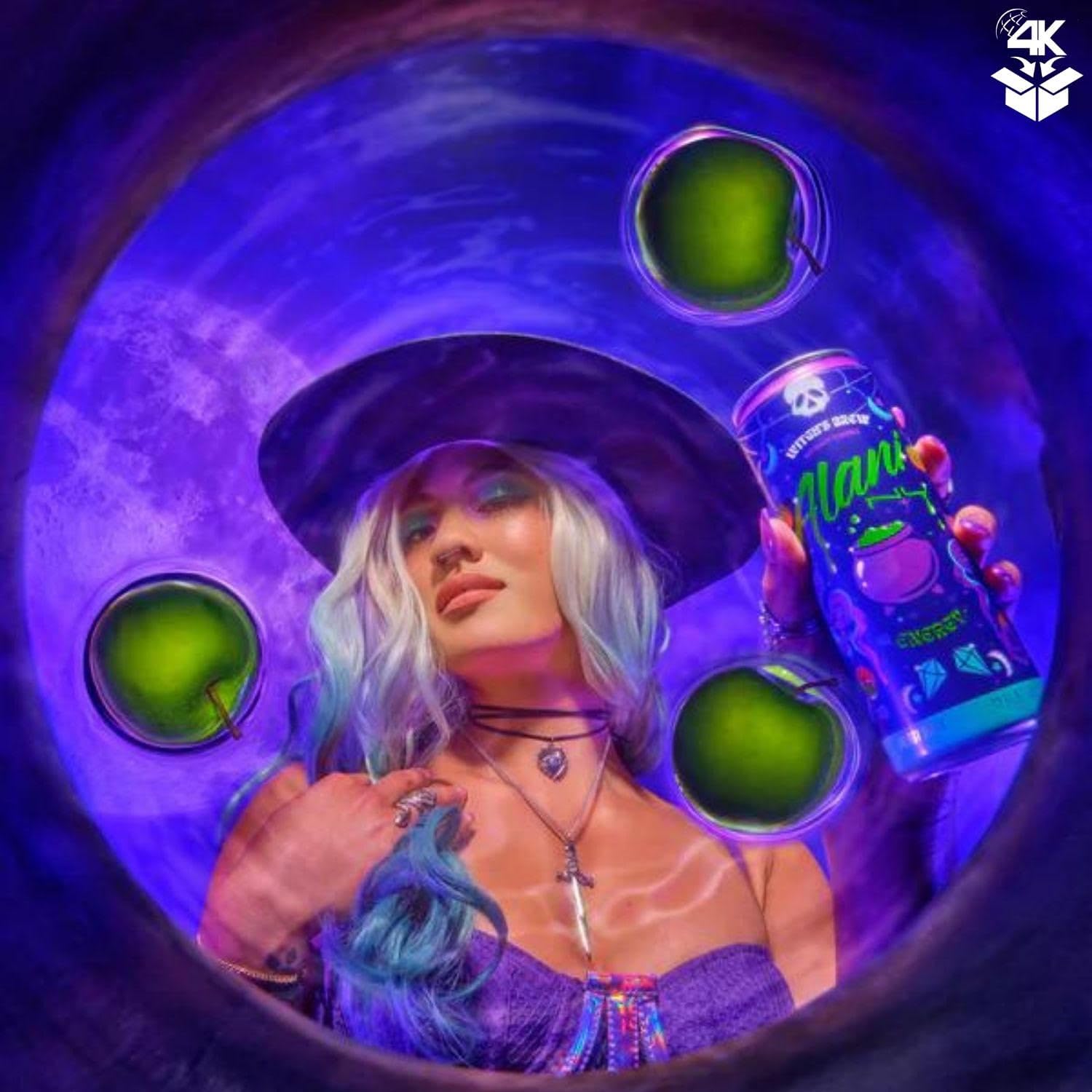 Boxed bundle of Alani Nuu Witches Brew for easy stocking and gifting.