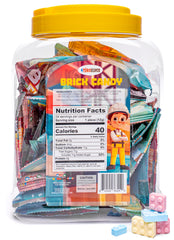 4YoreElves candy bricks display five colors for celebrations