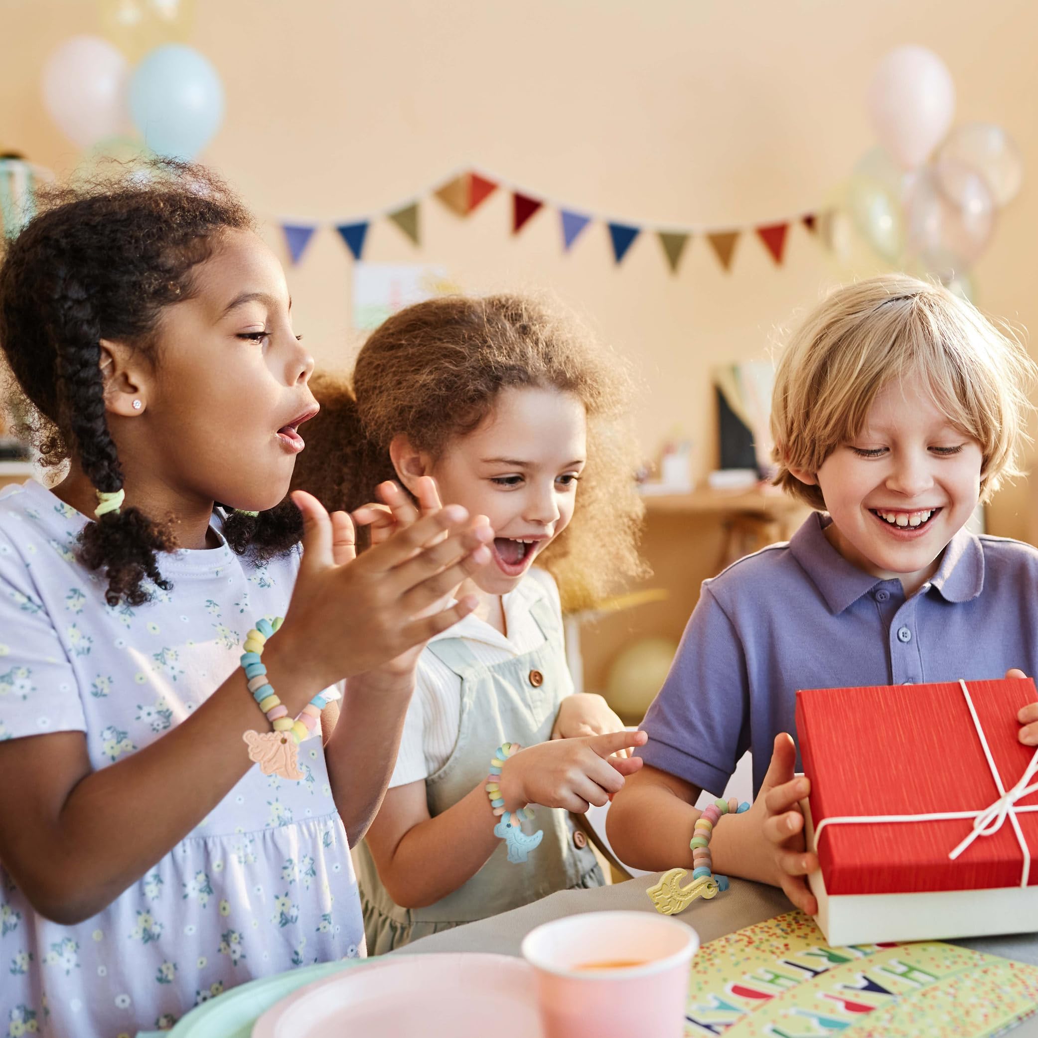 4YoreElves collection dino treats for kids; playful bracelets inspire imagination.