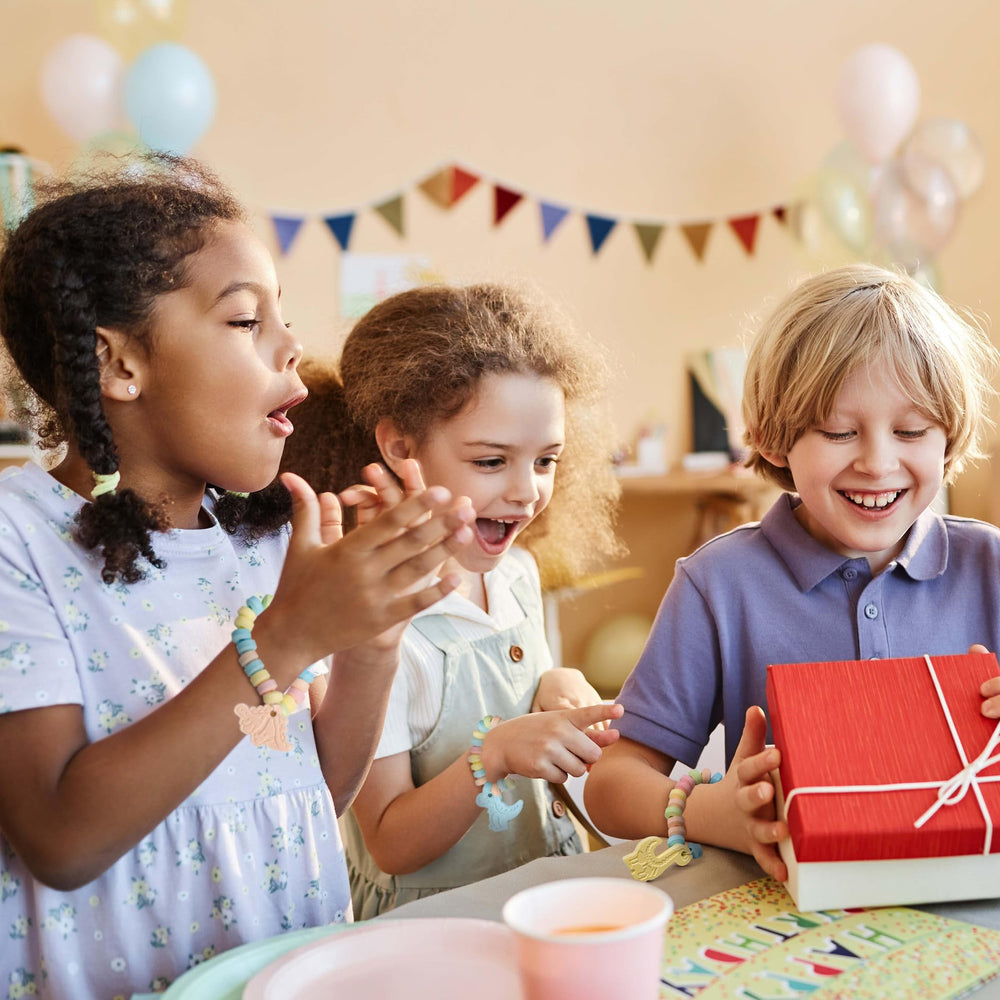 4YoreElves collection dino treats for kids; playful bracelets inspire imagination.