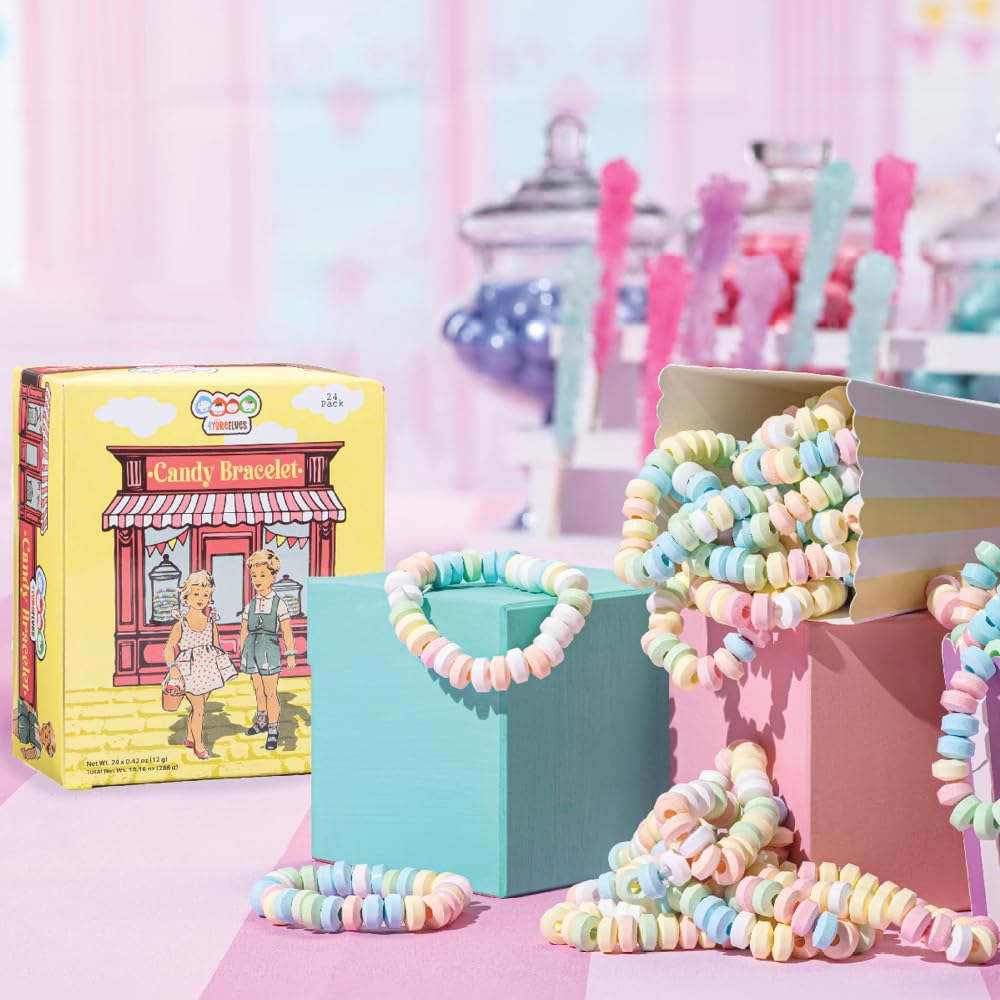 4YoreElves Easter hunt candy jewelry for egg hunt fun and color.