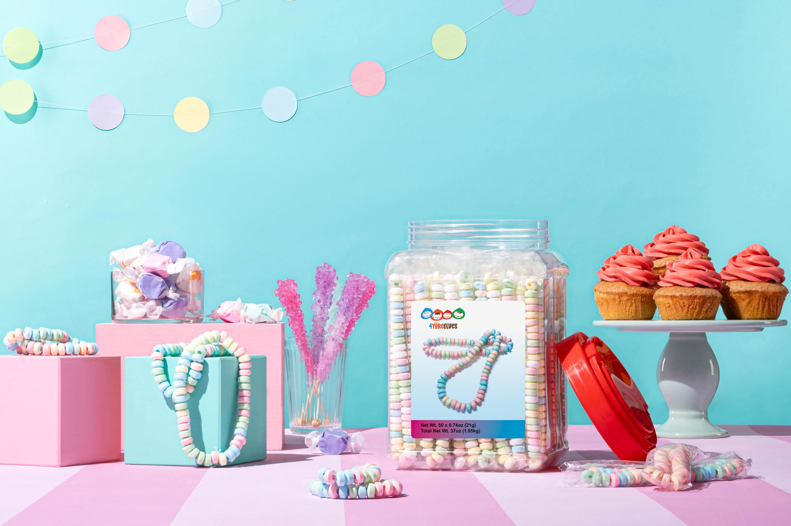 4YoreElves candy jewelry sparks kid smiles and nostalgic memories.