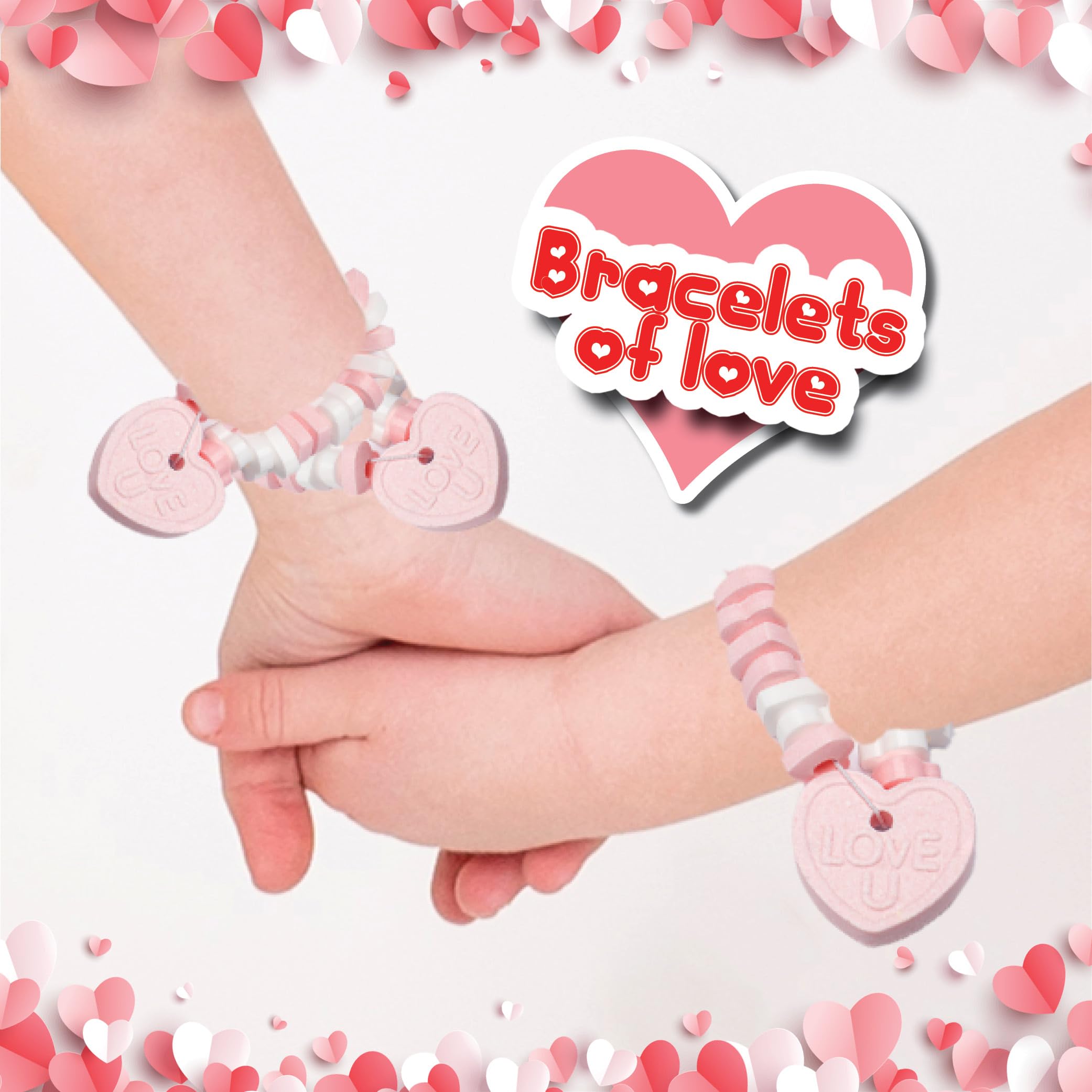 4YoreElves 50-pack bracelets for easy gifting and celebrations.