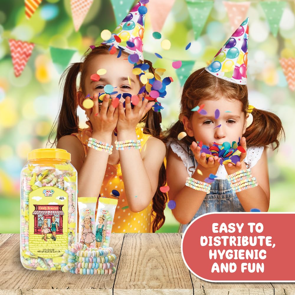 4YoreElves individually wrapped bracelets for easy sharing at events