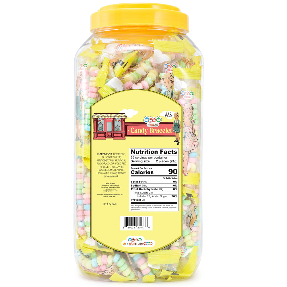 4YoreElves pinata filler candy bracelets bring color to celebrations