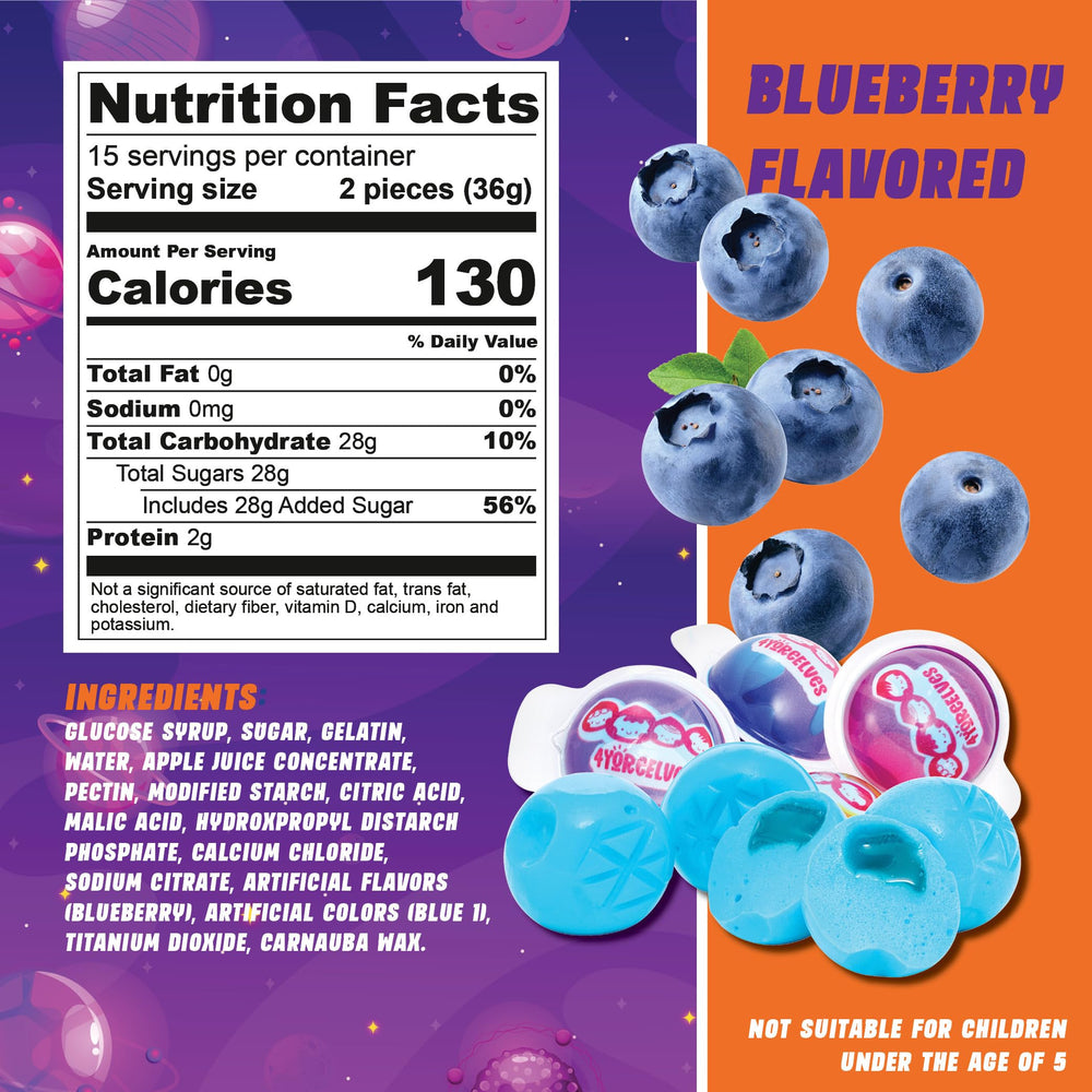 4YoreElves pop-to-open planet wrap candy, easy grab-and-go snacking