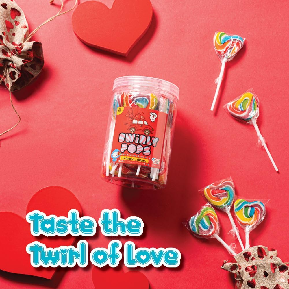 4YoreElves portable bucket of lollipops for easy storage and sharing.