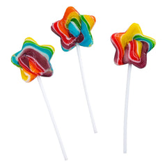 4YoreElves bright swirls and fruity flavors make these lollipops fun toppers.